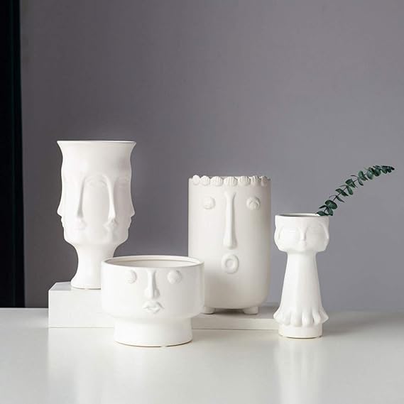 ✨ Ceramic Desktop Sculpture – Modern Home Decor Accent 🌿