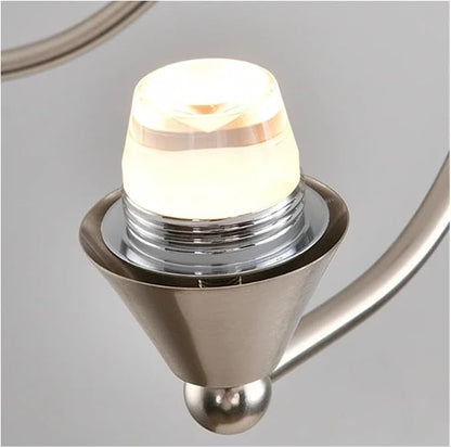 🕯️💛 3-Light Vintage Chandelier – Retro Ceiling Light for Hallway & Bedroom