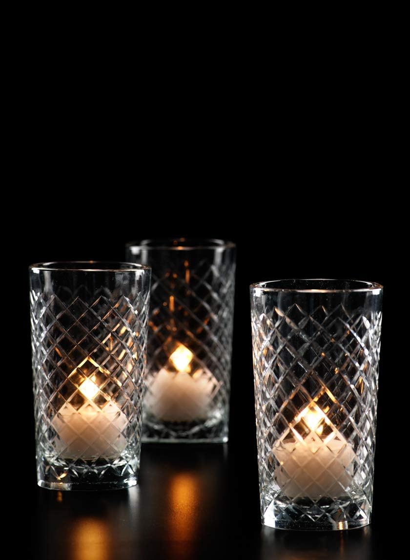 ✨ Glass Candle Holder Set – Cozy Home Glow 🏡
