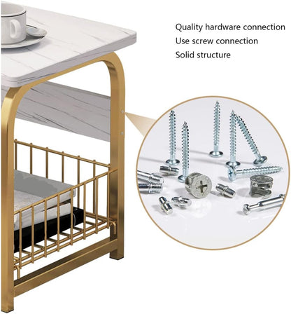 🏡 Multi-Functional Storage Table – Elegant Home Organizer 🌿