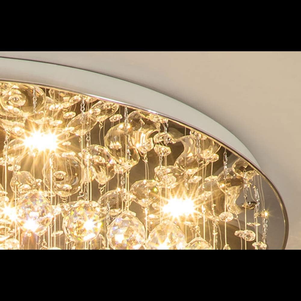 Romantic Crystal Chandelier – Dimmable Modern Pendant Lighting