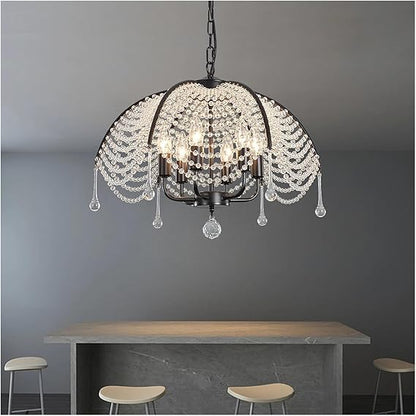 💎 Elegant Crystal Pendant Light – Modern Sparkle for Home ✨