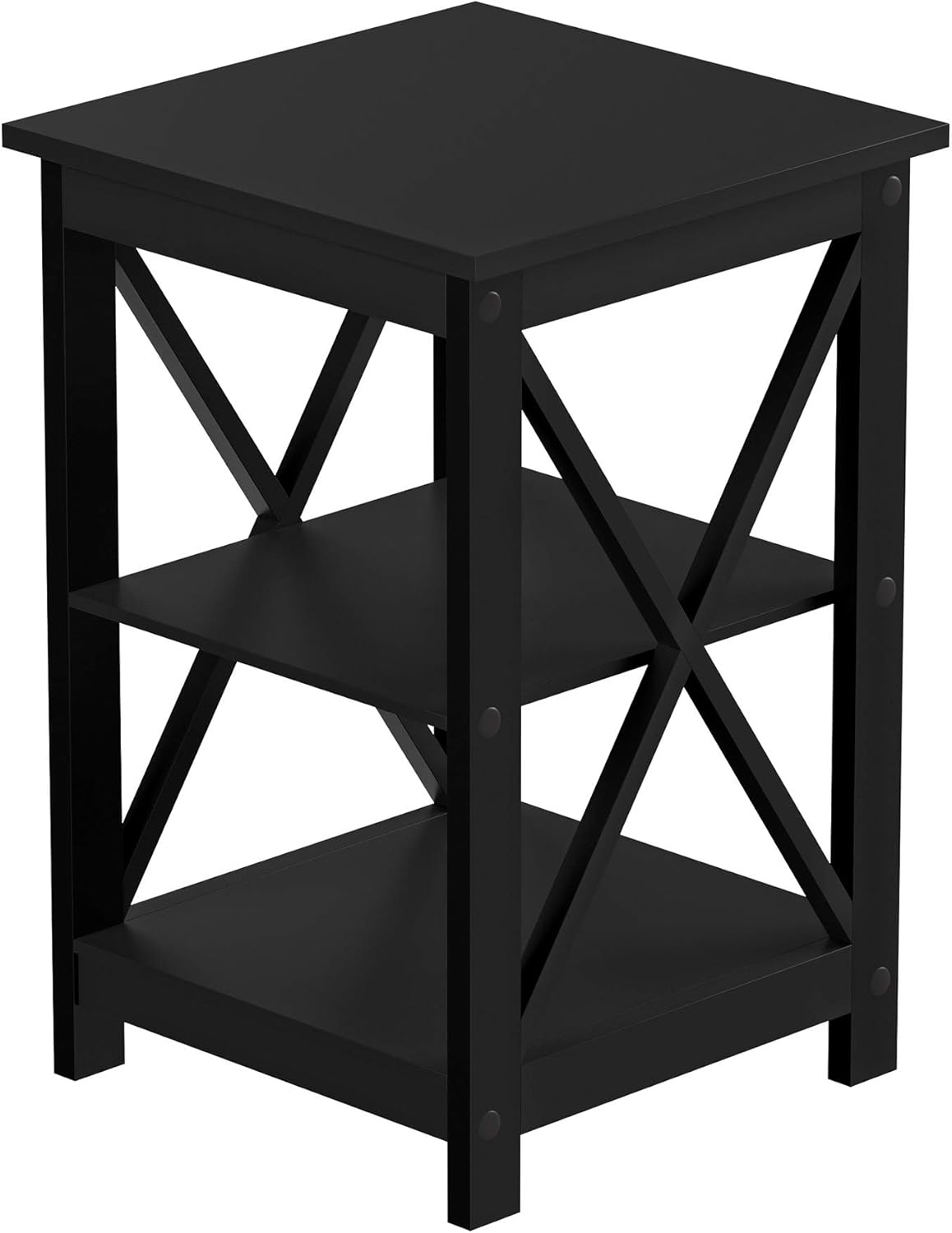 ✨ Modern Desk Organizer Shelf – Sleek Black Accent 🖤