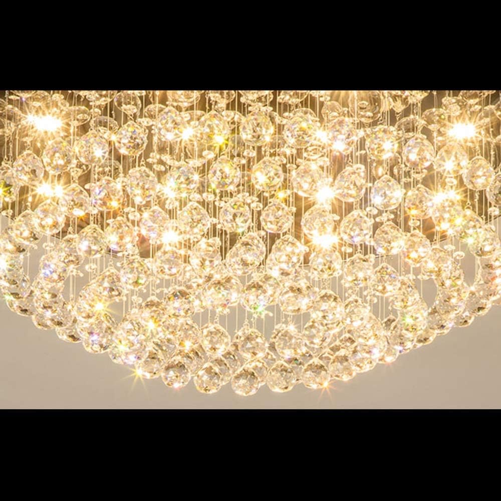 Romantic Crystal Chandelier – Dimmable Modern Pendant Lighting