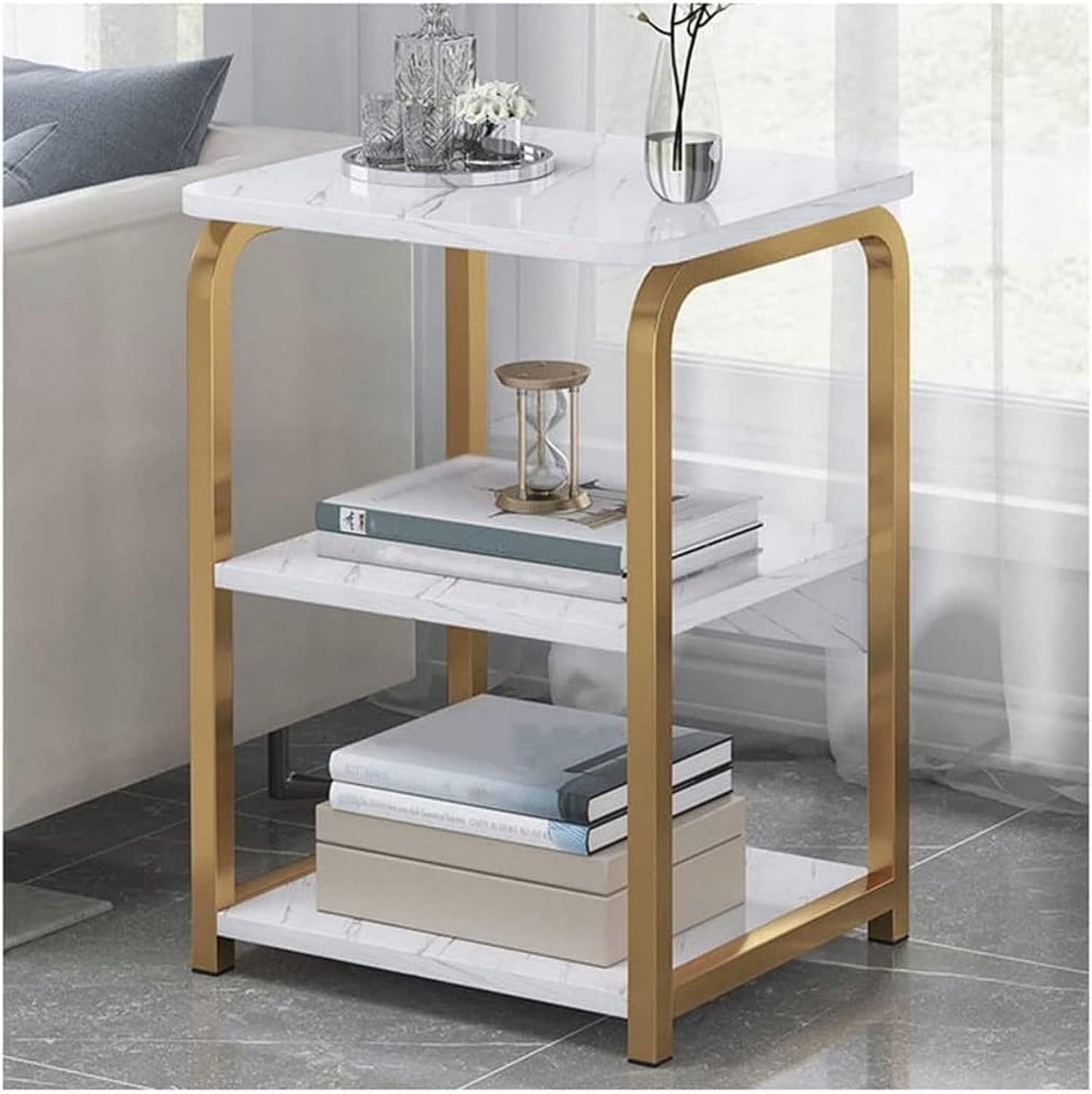🏡 Multi-Functional Storage Table – Elegant Home Organizer 🌿