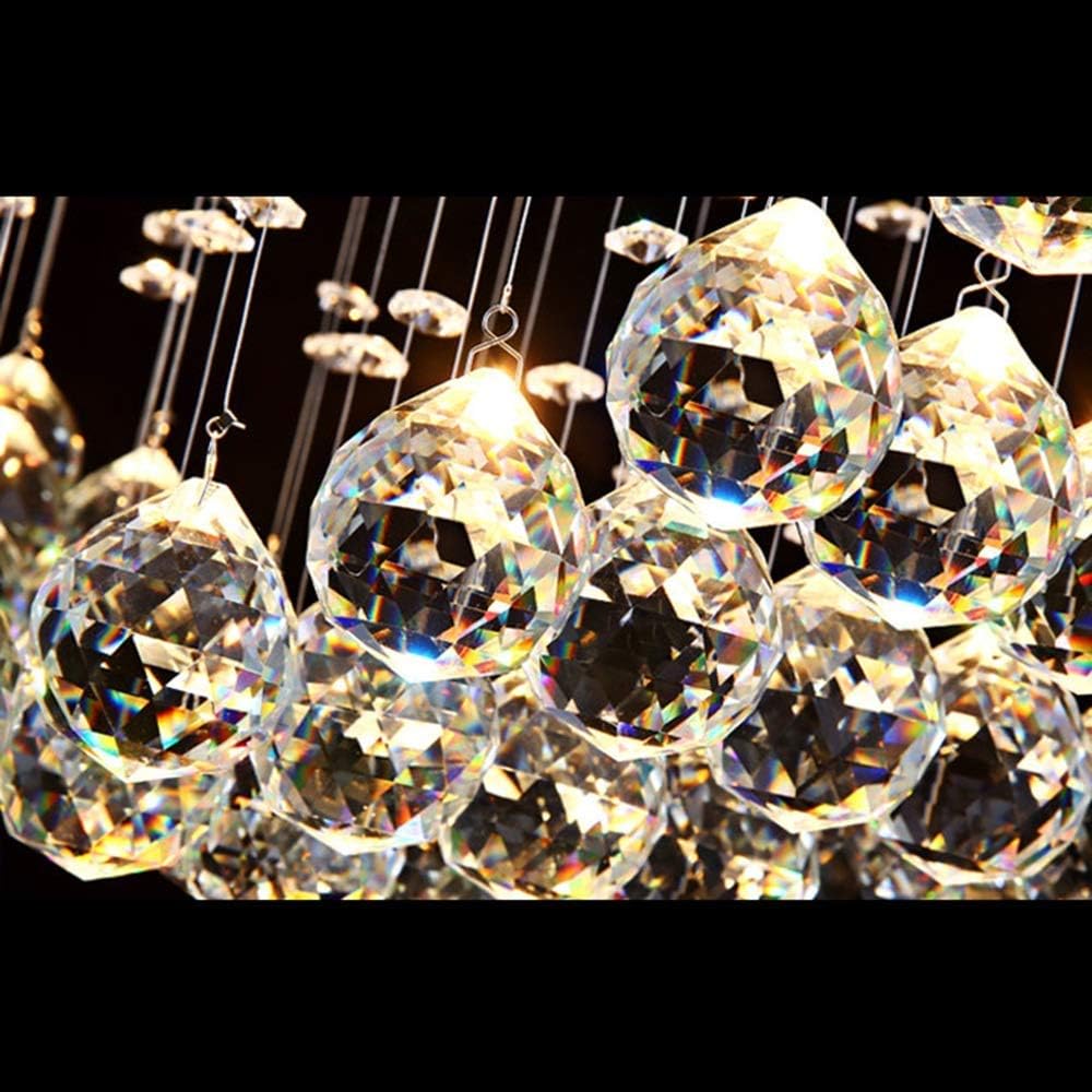 Romantic Crystal Chandelier – Dimmable Modern Pendant Lighting