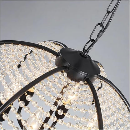 💎 Elegant Crystal Pendant Light – Modern Sparkle for Home ✨
