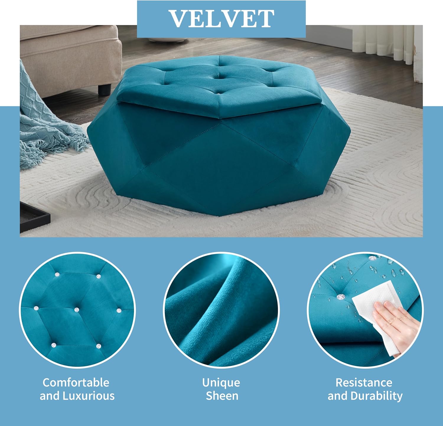 🪑 Ergonomic Footrest – Relax & Support Your Legs 🌿
