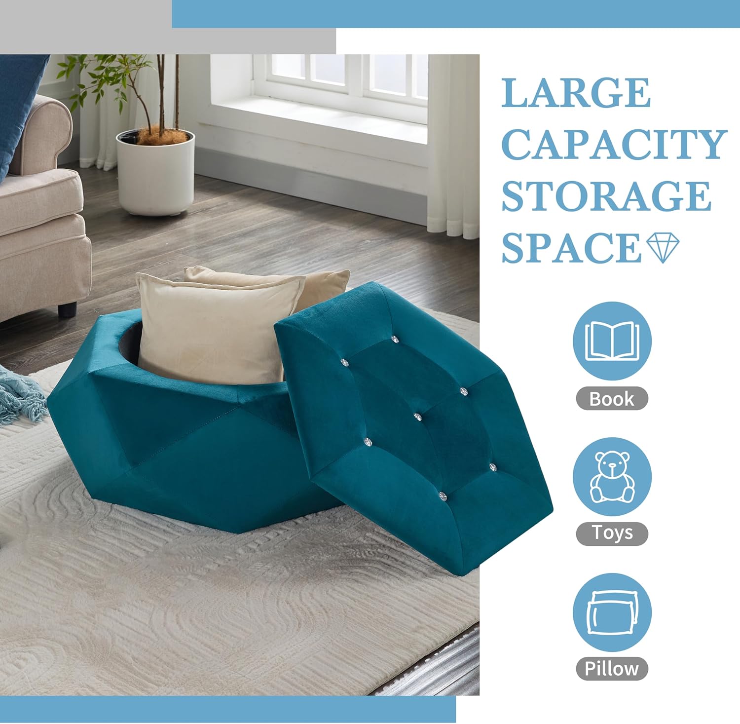 🪑 Ergonomic Footrest – Relax & Support Your Legs 🌿