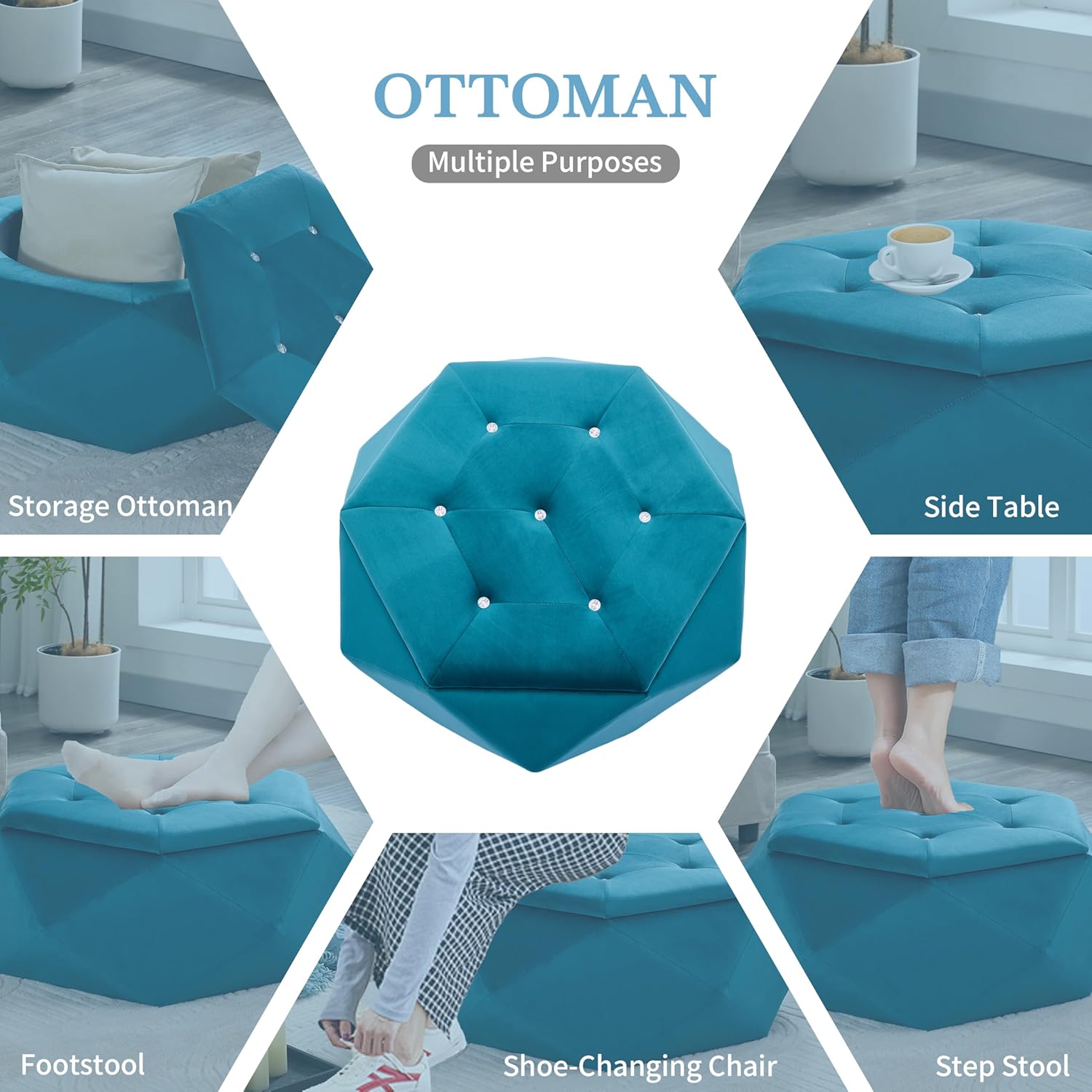 🪑 Ergonomic Footrest – Relax & Support Your Legs 🌿